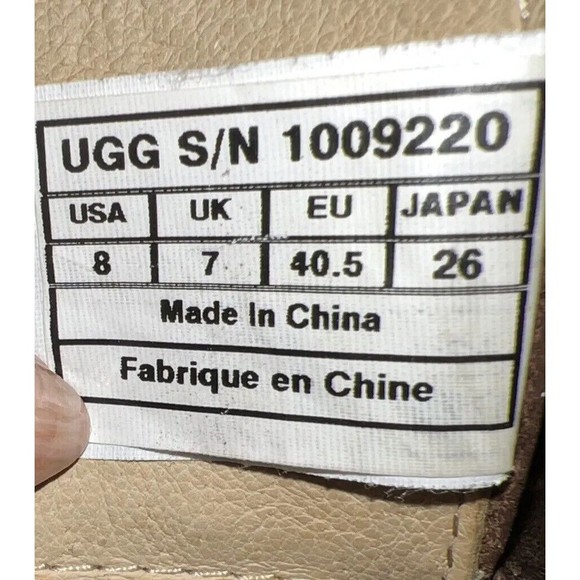 UGG Australia Men\'s Graham Espresso Leather Ankle Boots Size 8 M main image 9